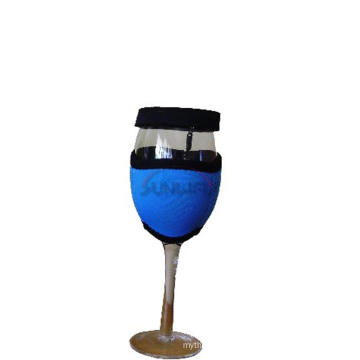 Neoprene isolou o suporte do vidro de Champagne ou de vinho com tampa (BC0045)